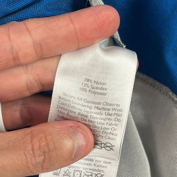 Eddie Bauer First Ascent Whittaker Lightweight Mock Neck Full Zip Blue Jacket M - Picture 6 of 11